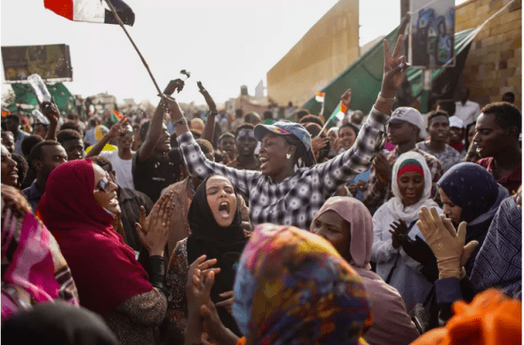 انقلاب زنان سودان